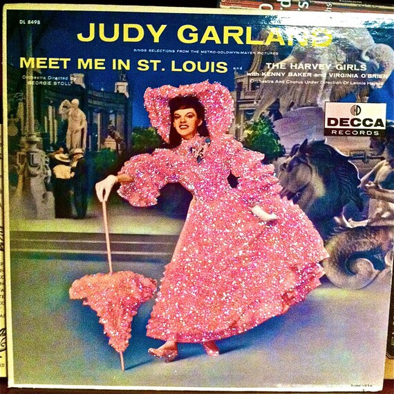 Glittered Judy Garland Meet Me In St Louis Album Etsy Glittered Judy Garland Meet Me In St Louis Album Etsy