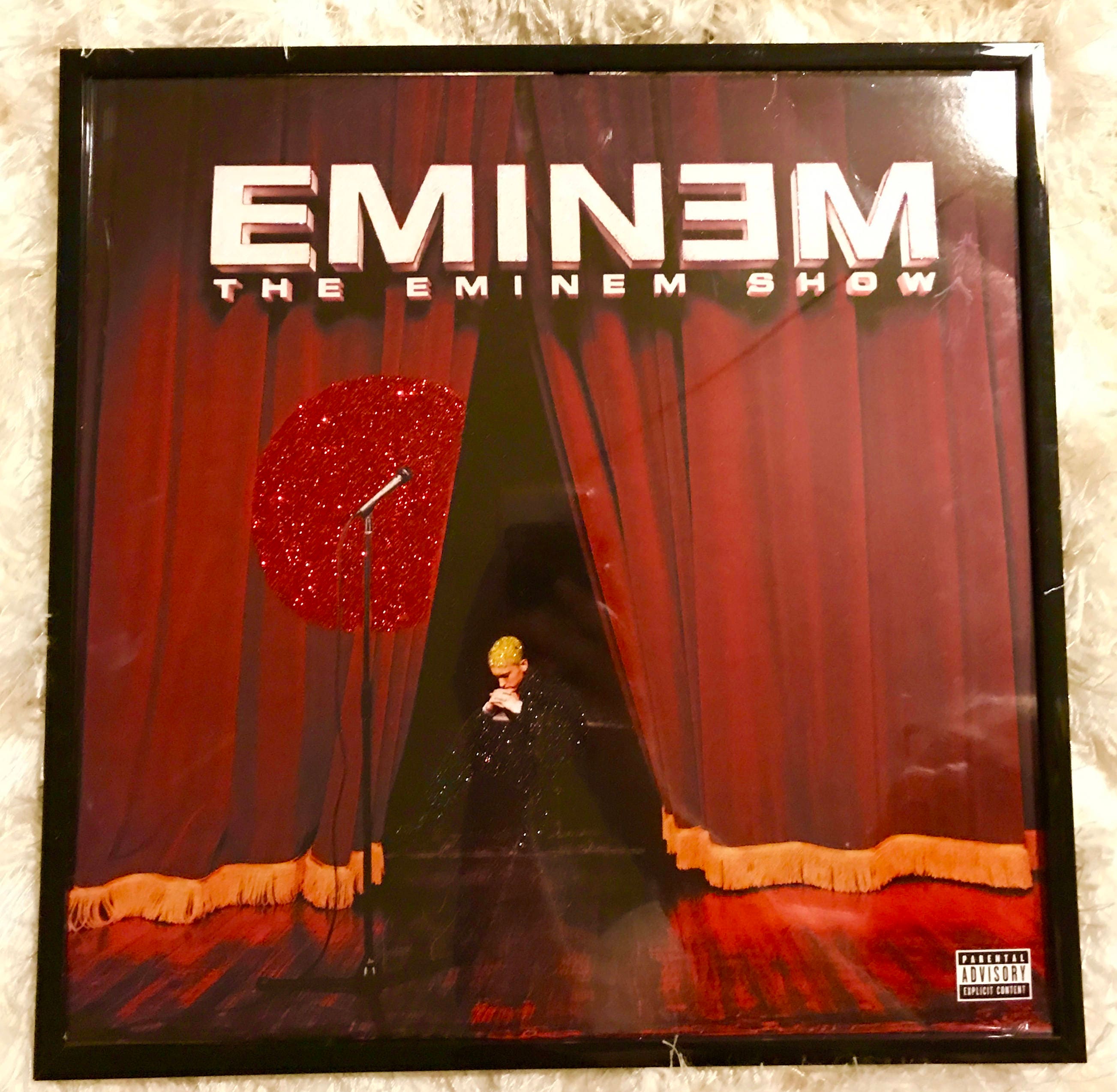 Glittered Eminem the Eminem Show Album Cover Art 