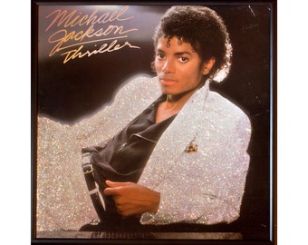 Glittered Michael Jackson Thriller Album