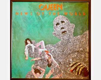 Glittered Queen News of the World Album