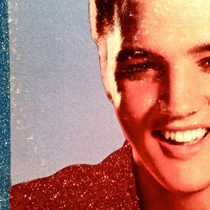 Glittered Elvis Presley for LP Fans Only Album - Etsy