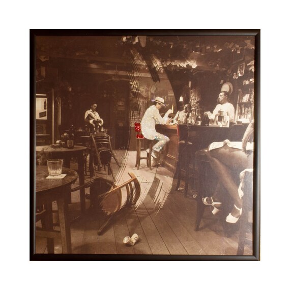 Glittered Led Zeppelin In Through The Out Door Album