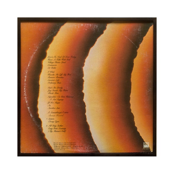 Glittered Stevie Wonder Songs In The Key Of Life Album Etsy