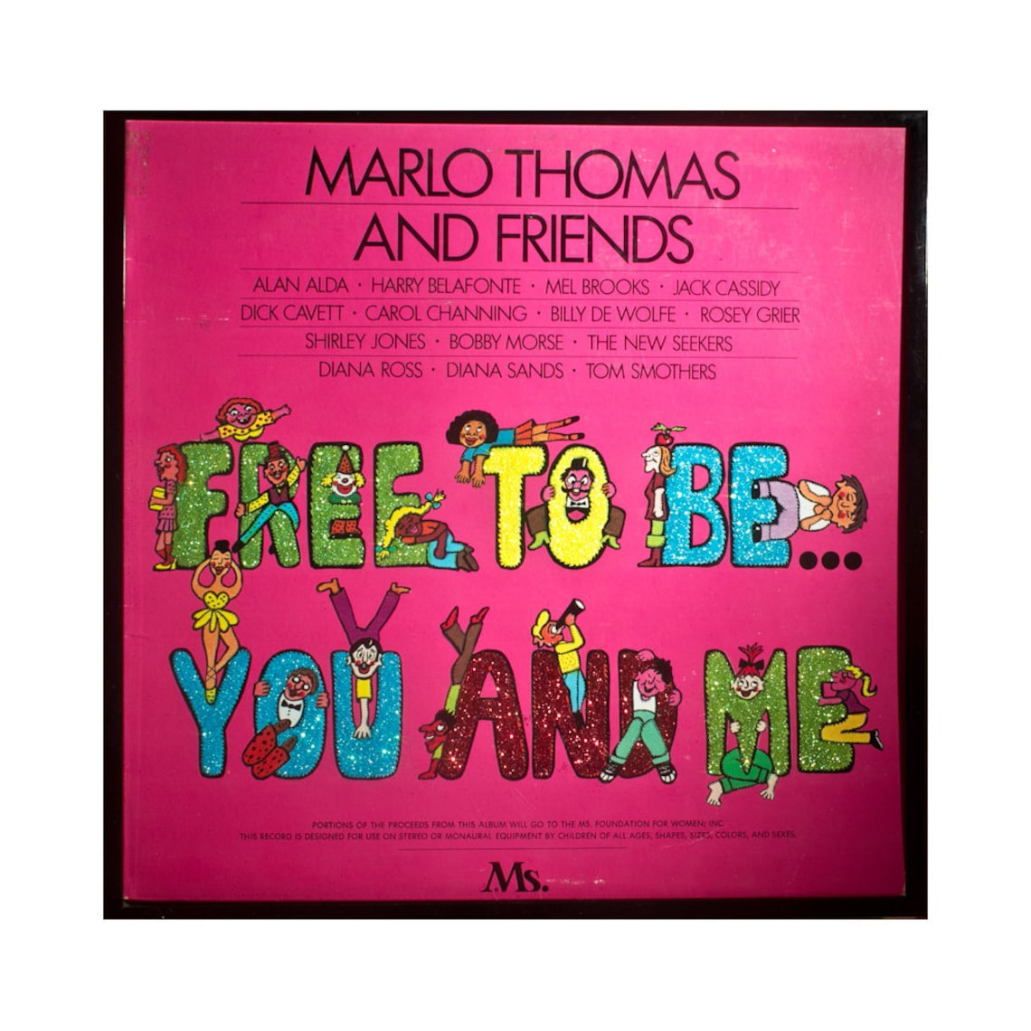 Glittered Free To Be You And Me Album Etsy Glittered free to be you and me album etsy