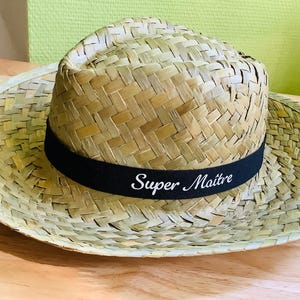 Sombrero de regalo para maestra o maestra