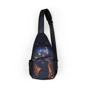 Chest Bag (AOP),Chest bag Unisex, crossbody bag. sport crossbody bag .