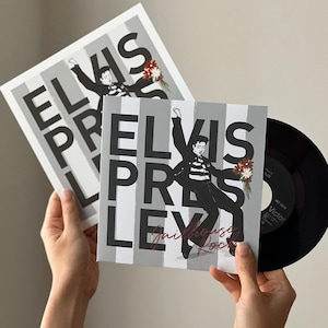 Jailhouse Rock - Elvis Presley Vinyl Album | Vintage 45s vinyl record, 45 RPM, 7” original record, vintage gift, 60s vinyl record