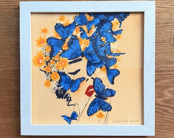 Butterfly Art Print: Les Papilons Whimsical Wall Decor