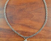 Jade Sterling Silver Cable Chain