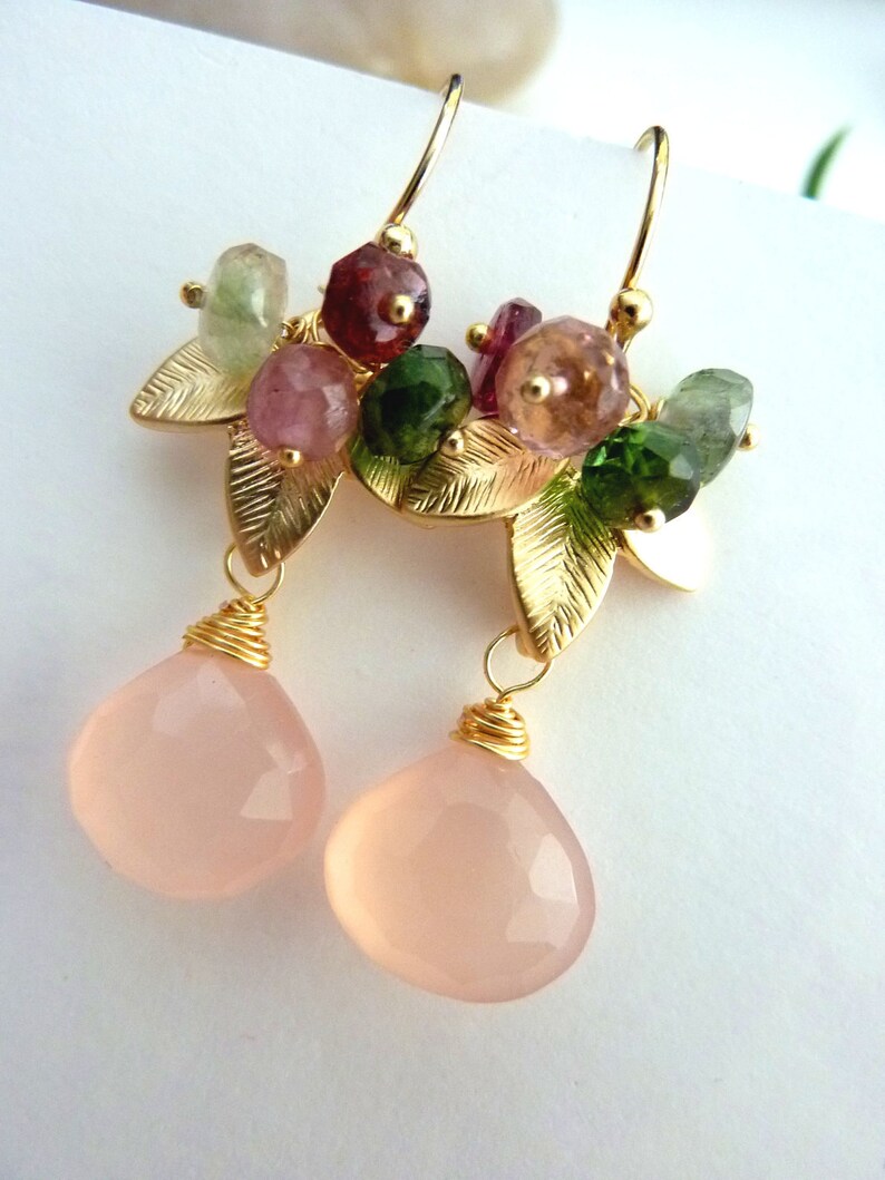 Bicolor Tourmaline Pendant in 14K Yellow Gold - 366-10510 Bicolor Tourmaline Pendant in 14K Yellow Gold - 366-10510