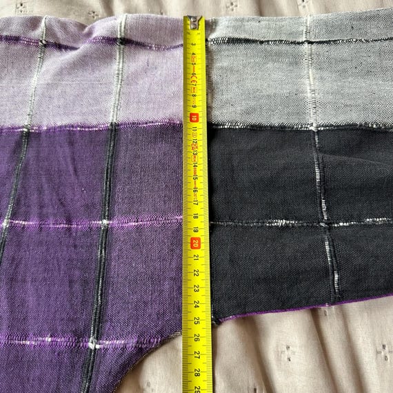 Vintage Patchwork Long Sleeve Top – Statement Han… - image 9