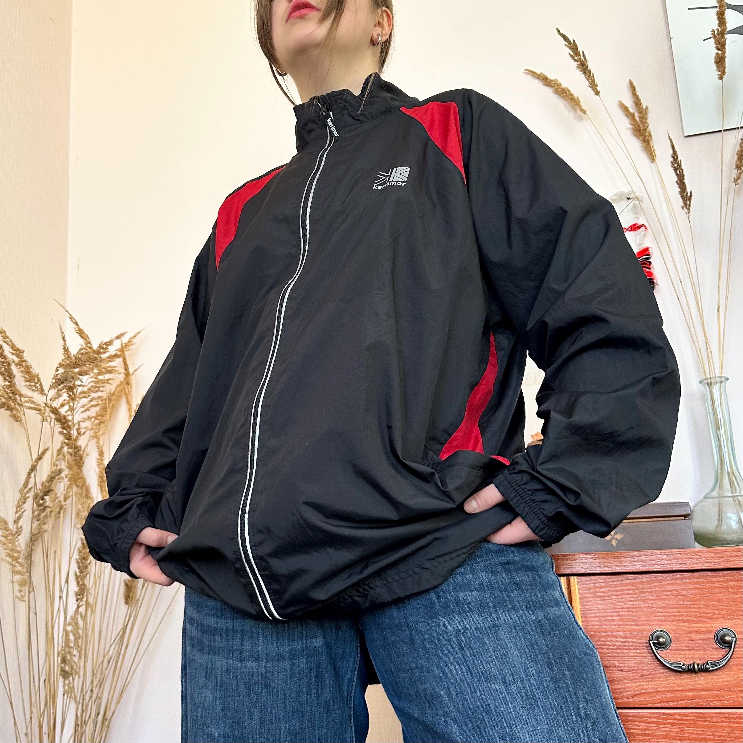 Vintage Karrimor Running Windbreaker Jacket — Zip up Lightweight