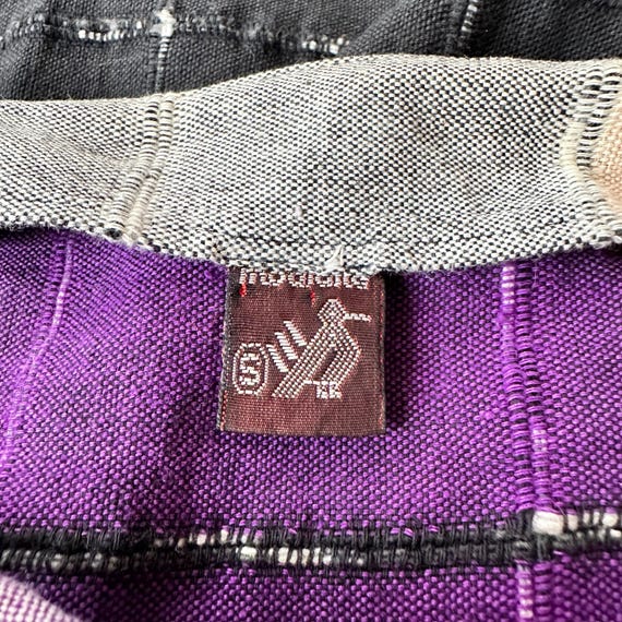 Vintage Patchwork Long Sleeve Top – Statement Han… - image 6