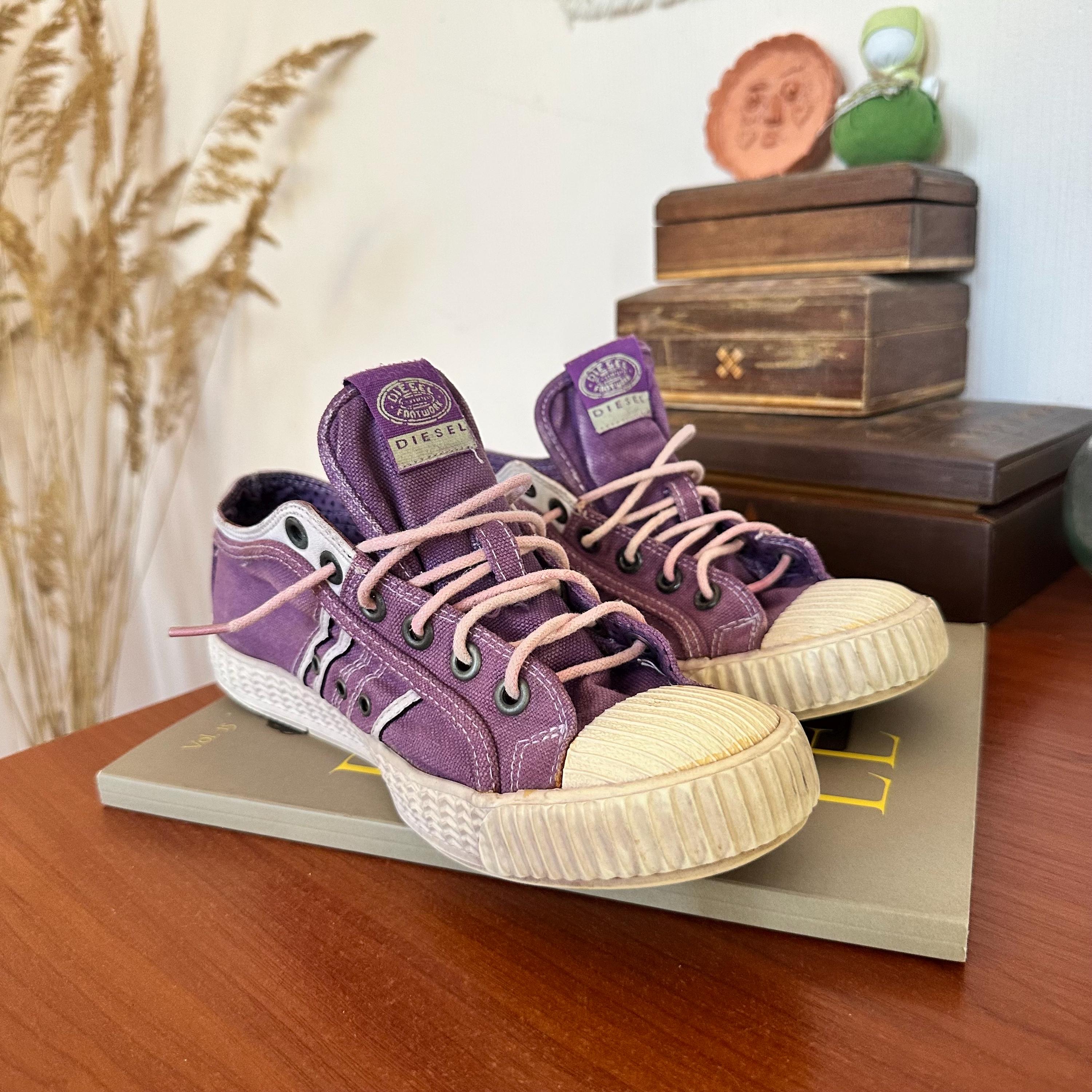 Vintage Diesel Sneakers - Etsy