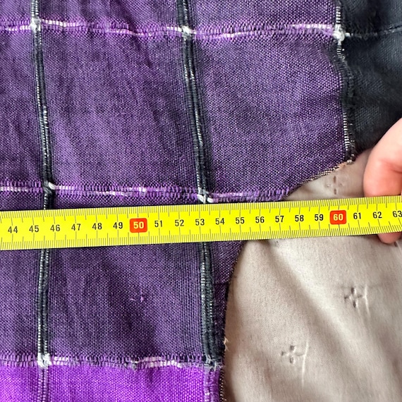 Vintage Patchwork Long Sleeve Top – Statement Han… - image 7