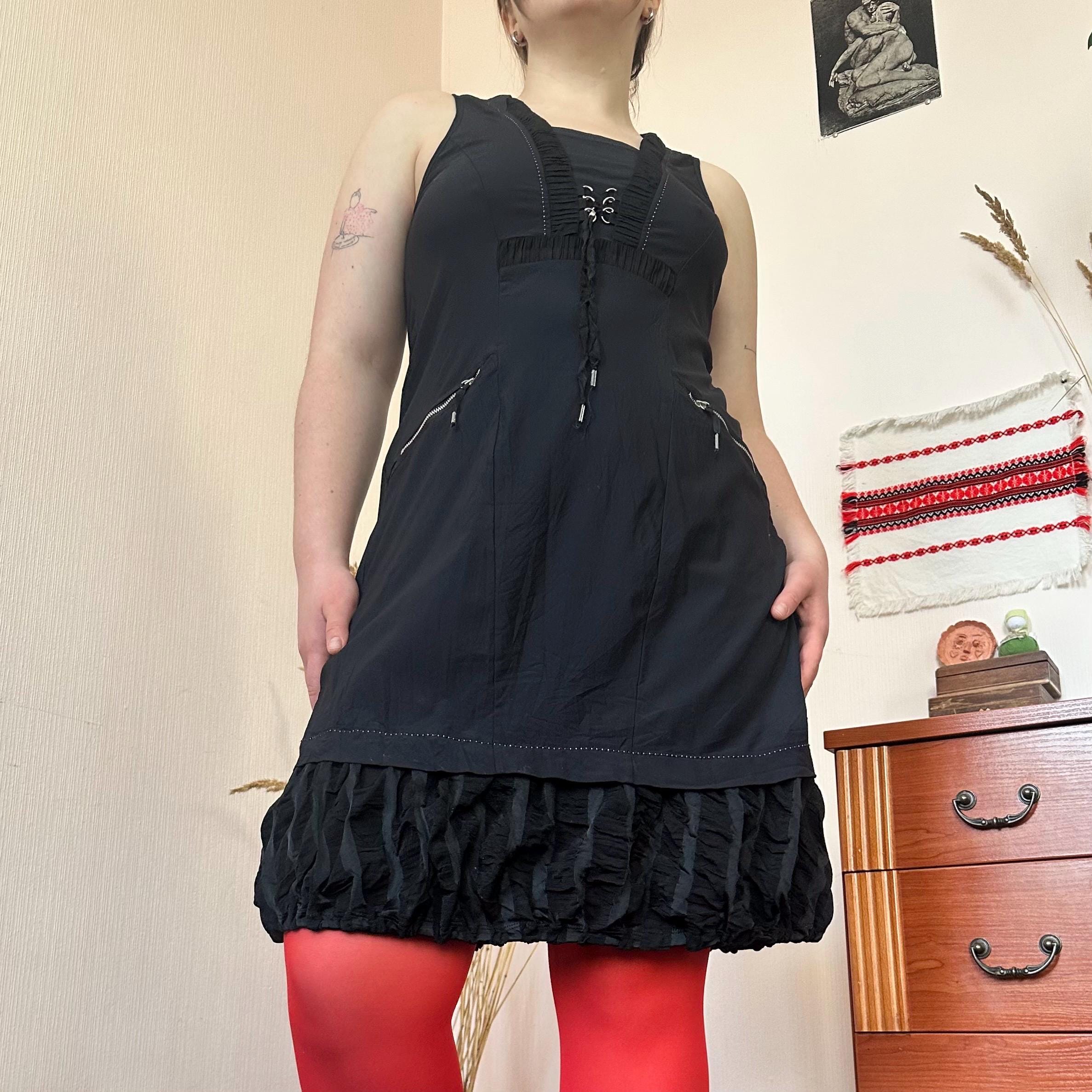 ed hardy dress black GOTHIC BADDY - MESH DRESS main image 1