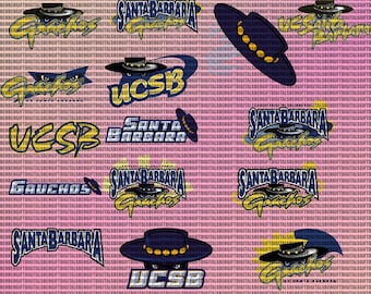 Gauchos SVG, UCSB, Santa Barbara , College, Football, Athletics, University, basketball, Cricut, Digital File.