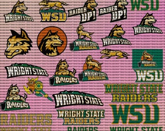 Wright State University SVG, College, Raiders SVG, WSU, Football, Athletics, Basketball, CRicut, Digital File.