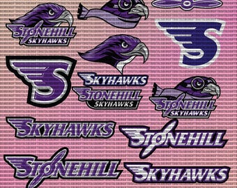 Stonehill University SVG, College, Skyhawks SVG, Athletics, Football, Basketball, Cricut, Instant Download.