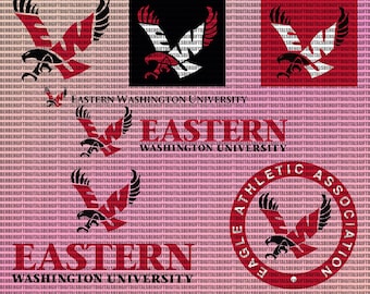Eastern Washington College SVG, Athletics, Eagles SVG, University, Basketball, Cricut, Instant Download.