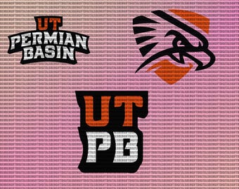 UT Permian Basin SVG, College, Falcons SVG, Athletics, University, Football, Cricut, Basketball, Instant Download.