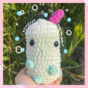 Boba häkeln Amigurumi Plüsch Mint Matcha Melon Milchtea Super Süß