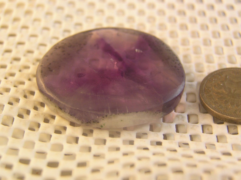 Trapiche Amethyst Freeform Cabochon PRETTY!