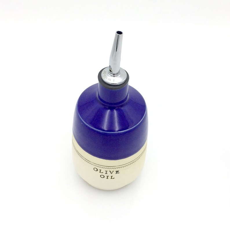 olive oil cruet handmade gift housewarming gift 9th anniversary gift oil and vinegar cruet cooking gifts oil and vinegar bottle