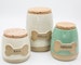 Dog treat jars, Dog gifts, Personalized pet gifts, Dog treats, Handmade gifts, Pet urns, Dog treat holder , Handmade pottery, Ceramic jars 