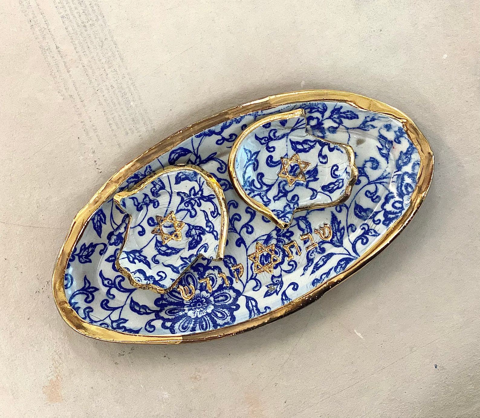 Shabbat candle holders