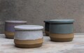 Handmade Ceramic French Butter Dish, Farmhouse Butter Keeper, Choose Color