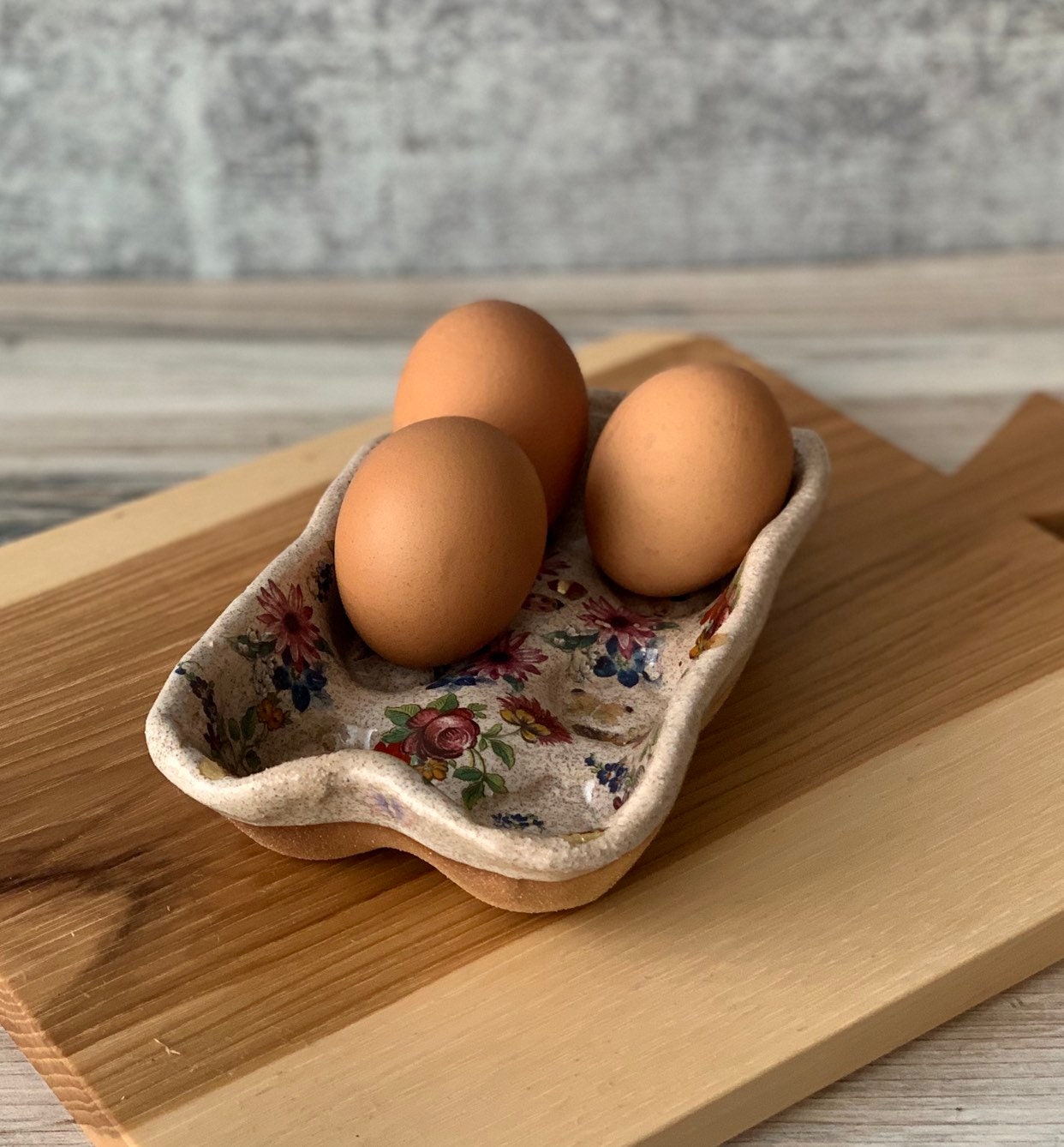 6 Egg Tray Ceramic Egg Tray Housewarming Gift Unique Etsy Canada