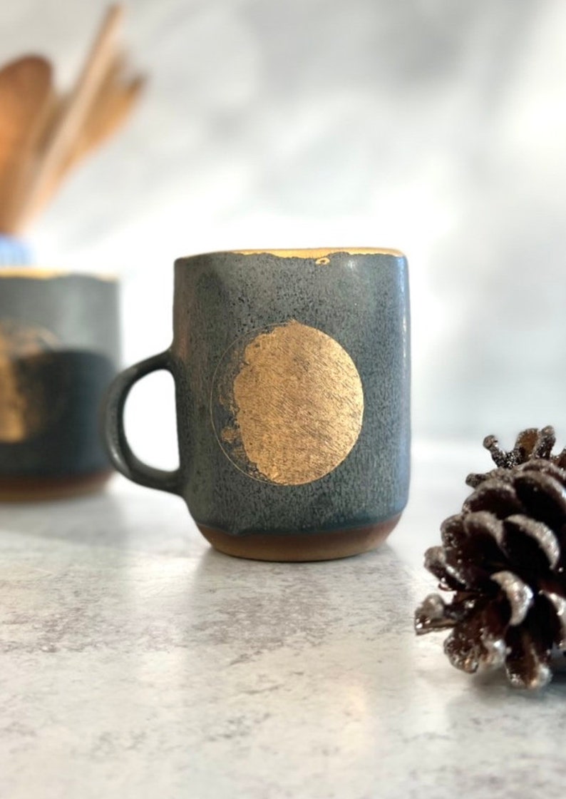 Ceramic Moon mug, Ready to ship image 1