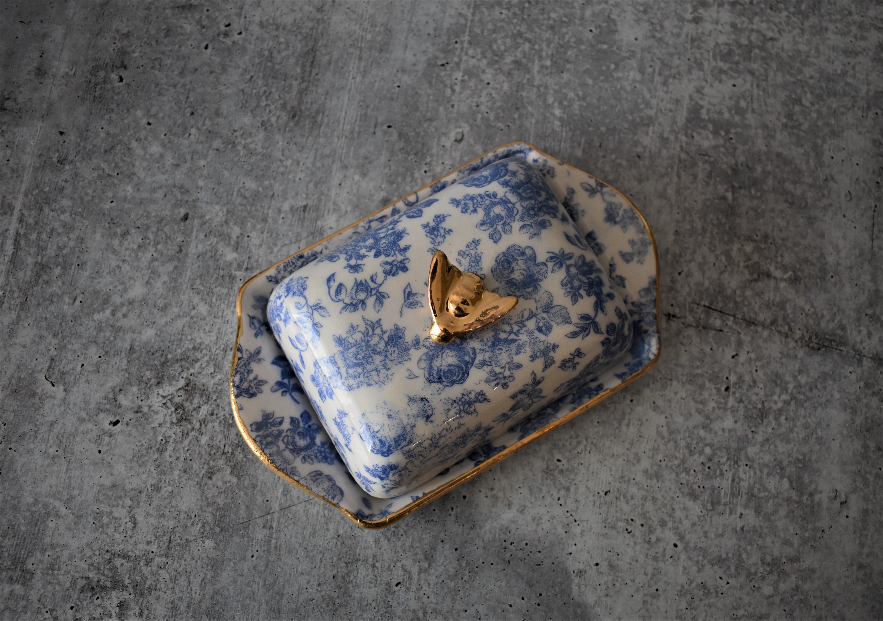 Butter Dish With Lid Butter Dish Covered Butter Dish Etsy Canada