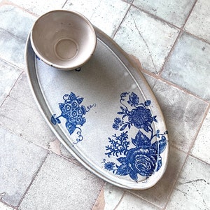 ceramic charcuterie tray, ceramic serving platter, wedding gift, unique pottery, cheese board