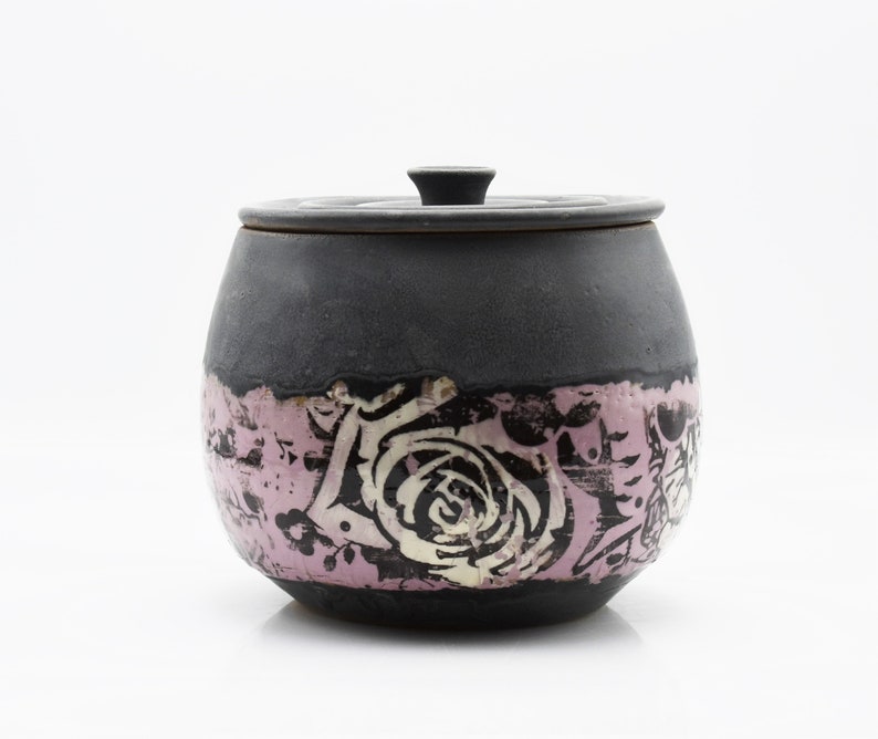 Cookie Jar Kitchen Canisters Pottery Jar Etsy