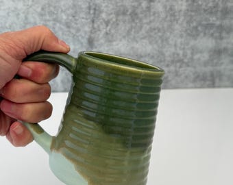 Pottery mug , 16oz stoneware mug