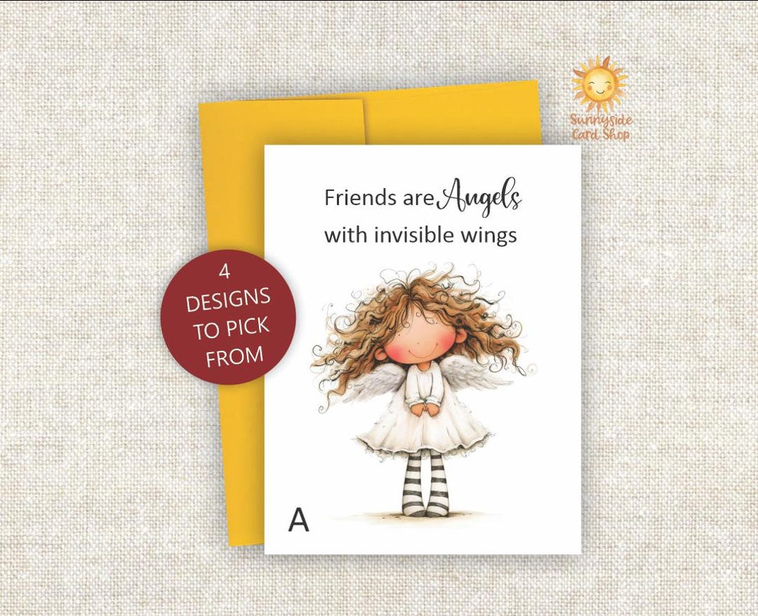 Whimsical Angel Note Cards: All Occasion Greeting Cards, Set of 8 - Etsy