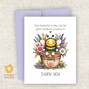 Custom Whimsical Girl and Peeking Black Kitty, Thank you Note Cards