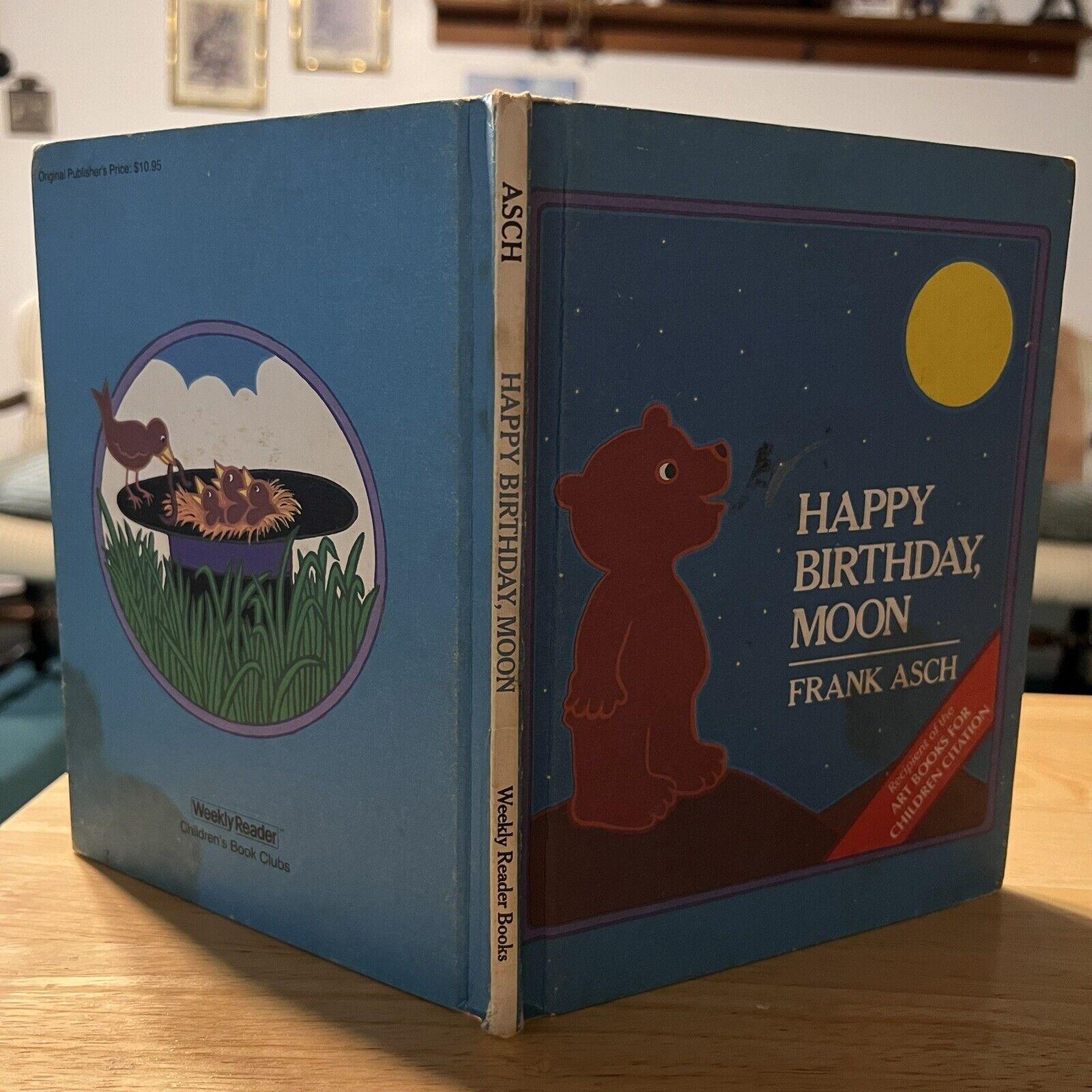 Vintage 1982 Happy Birthday, Moon Hardcover Children's Storybook
