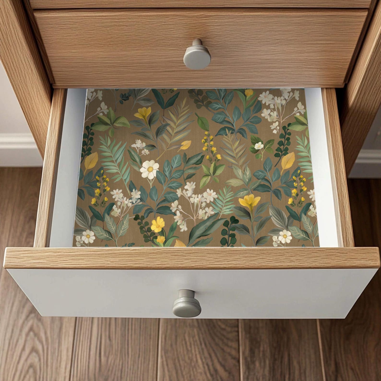 Decorative Contact Paper for Furniture Drawer Liner Peel &amp; Stick Paper ...