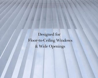 Custom Curtains for Tall & Wide Windows | Architectural Blinds | Arcadia Window Coverings