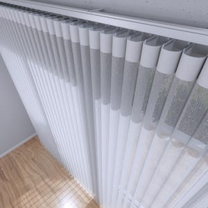 Light Filtering Extra Long Curtains | Sheer Drapery Panels | Custom Blinds