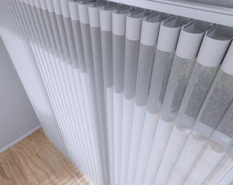 Patio Door Curtains | Sliding Window Panels | Custom Sheer Curtains with Light Control