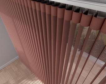 Motorized Drapery for Large Windows | Custom Size Curtains & Blinds in One
