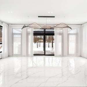 Window Sheer Vertical Fabric Blinds Smart Luxury Curtains Shades Custom Privacy Sheers 50% Blackout range Vertical Shade Blinds