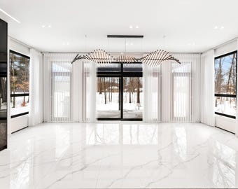 Window Sheer Vertical Fabric Blinds Smart Luxury Curtains Shades Custom Privacy Sheers 50% Blackout range Vertical Shade Blinds