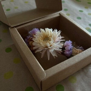 Fiori secchi Braccialetto da polso / damigella d'onore