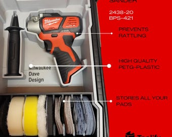 Wkładka do polerki/szlifierki Milwaukee M12 do głębokiego organizera PACKOUT™