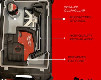 Milwaukee M12 Laser CLLP/CLL4P do głębokiego organizera PACKOUT™